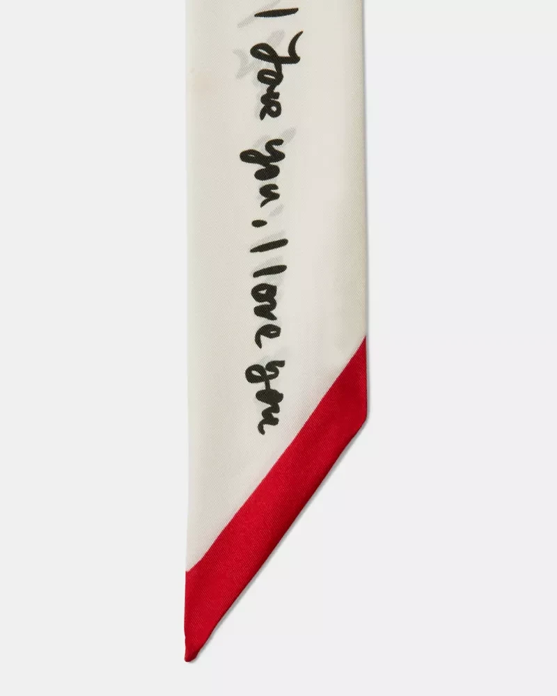 I Love You Silk Skinny