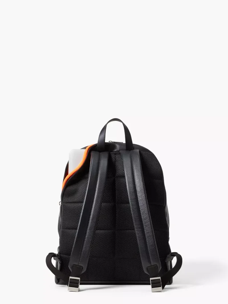 Jack Spade Pebbled Leather Backpack