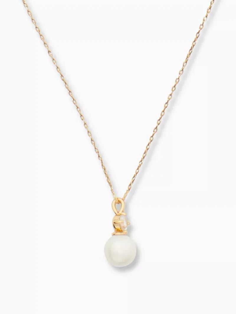 Pearls Of Wisdom Mini Pendant Necklace