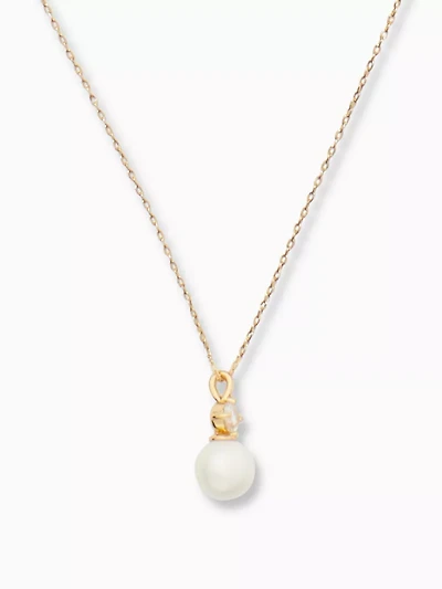 Pearls Of Wisdom Mini Pendant Necklace