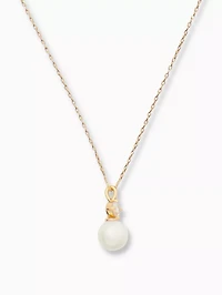 Pearls Of Wisdom Mini Pendant Necklace