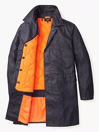 Jack Spade Waxwear Trench Coat