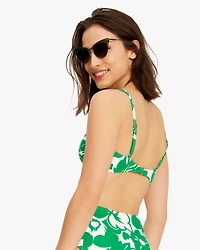 Cabana Mix Zip-front Bikini Top