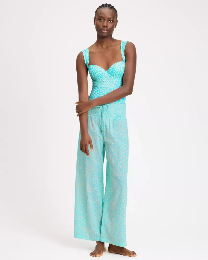 Regal Leopard One-piece Swimsuit