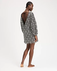 Eyelet Cover-up Dress