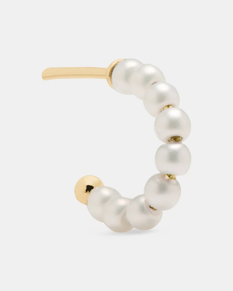 Tiny Twinkles Mini Pearl Mini Hoops