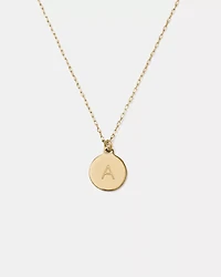 Initial A Mini Pendant