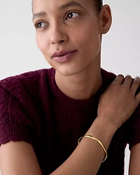 Heart Of Gold Idiom Bangle