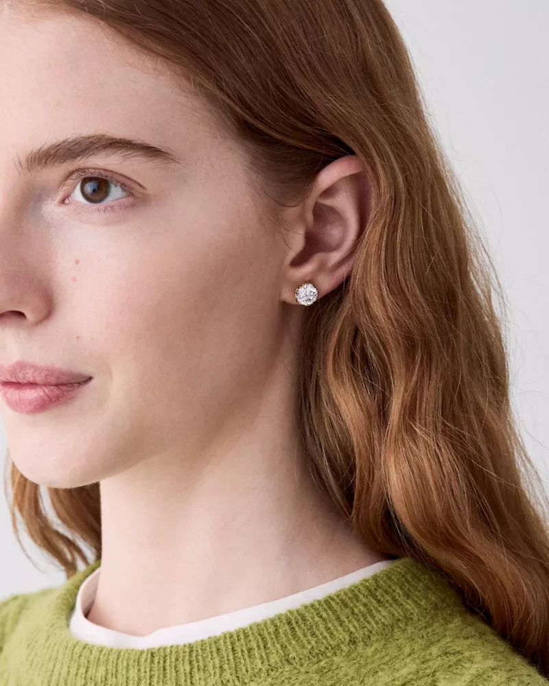 That Sparkle Round Earrings