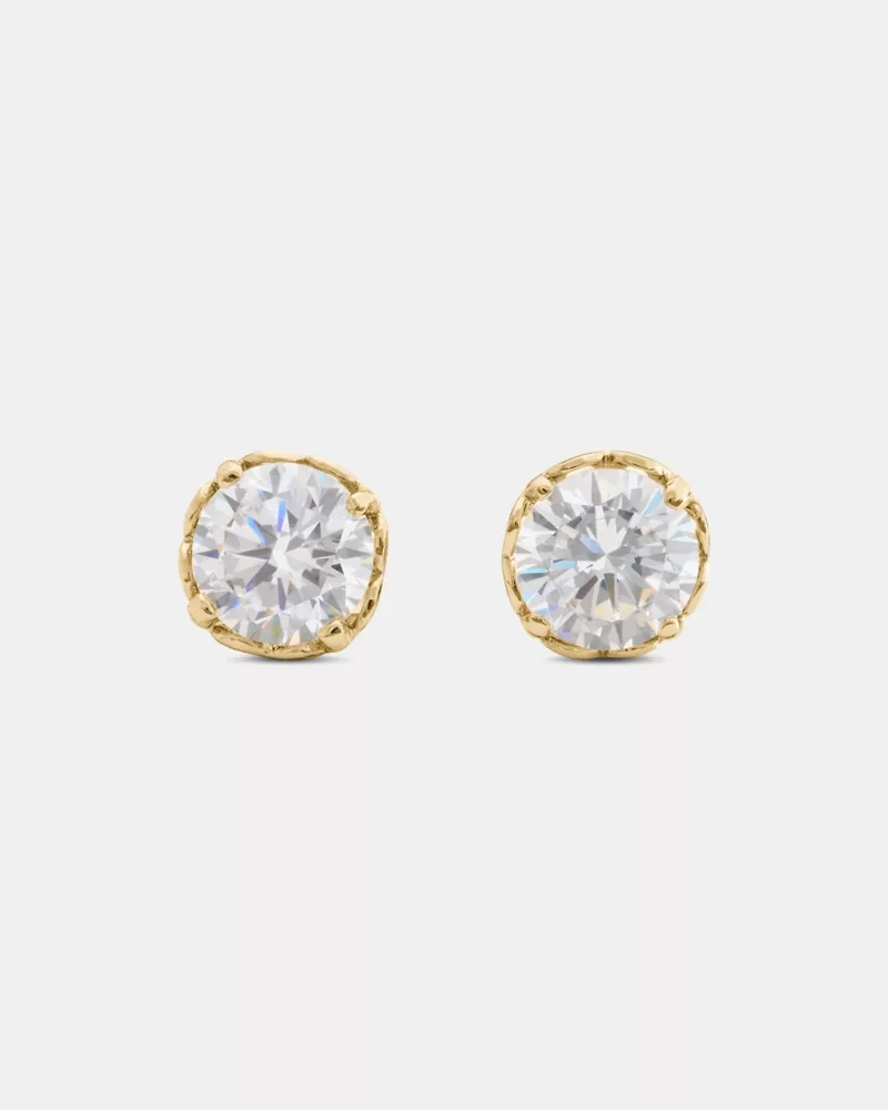 That Sparkle Round Earrings