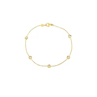 Shop diamonds by the inch five station bracelet in Canada | La Maison Monaco