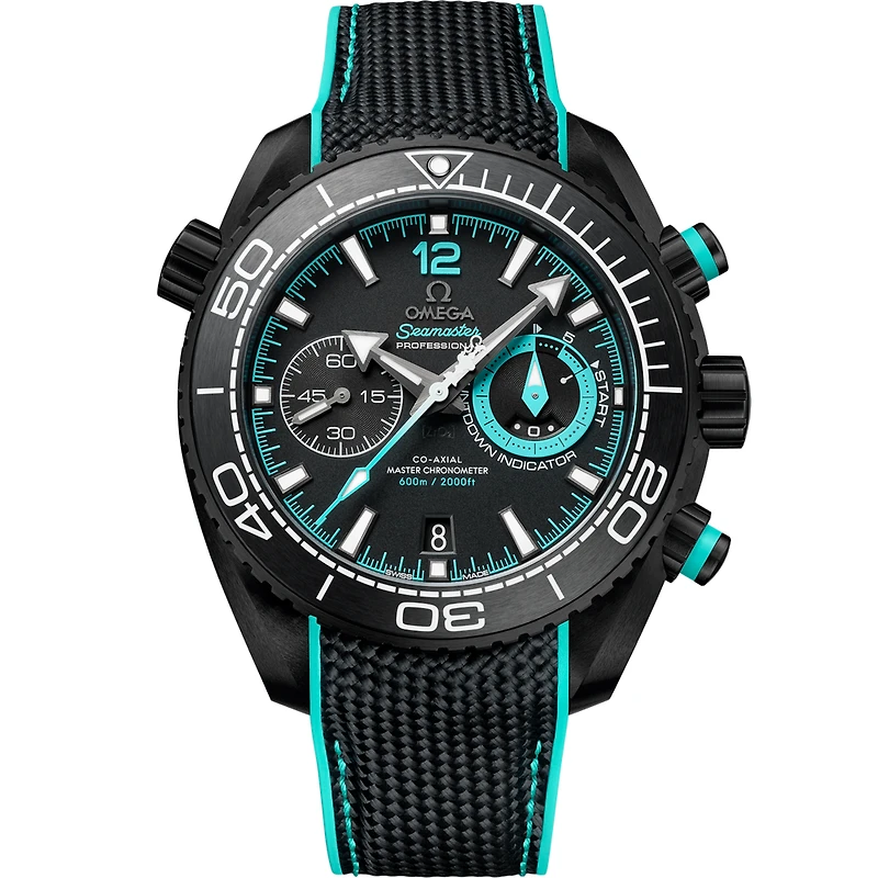 Shop seamaster planet ocean 600m “etnz” deep black in Canada | La Maison Monaco