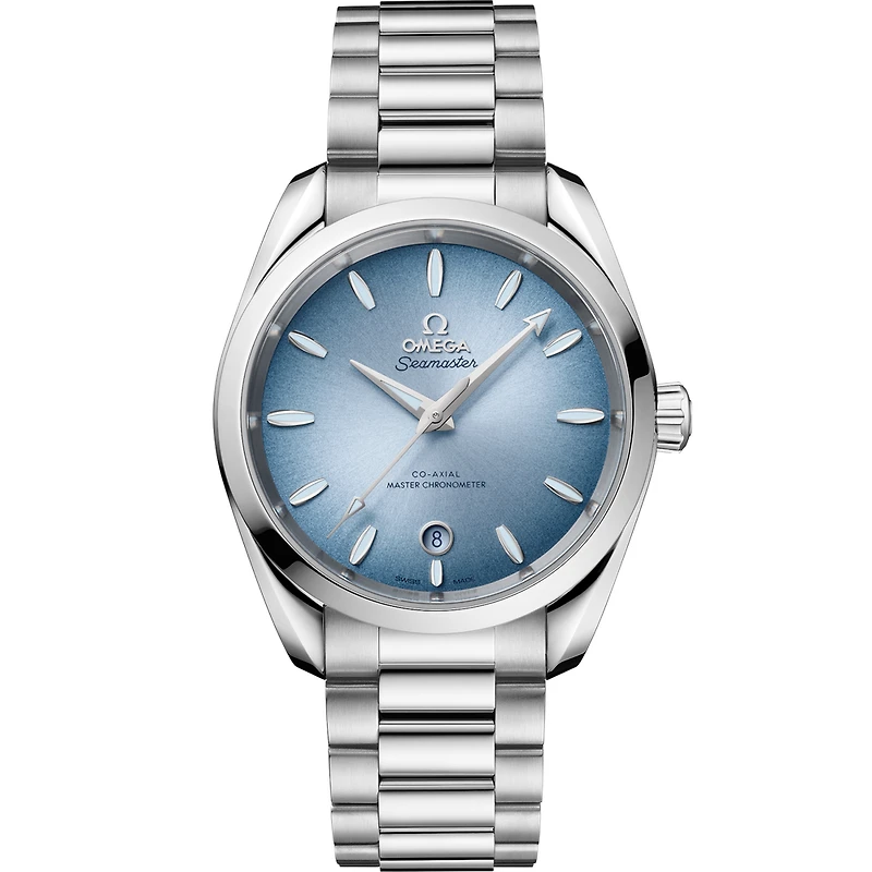 Shop seamaster aqua terra 150m “summer blue” in Canada | La Maison Monaco