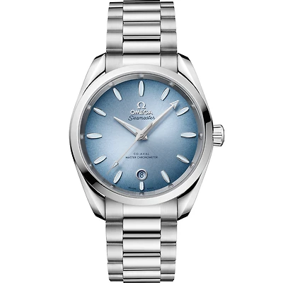 Shop seamaster aqua terra 150m “summer blue” in Canada | La Maison Monaco