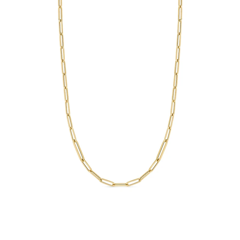 Shop alt paperclip link chain in Canada | La Maison Monaco