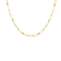 Shop fine paperclip link  17″chain in Canada | La Maison Monaco