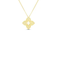 Shop petite venetian princess satin & diamond accent flower necklace in Canada | La Maison Monaco