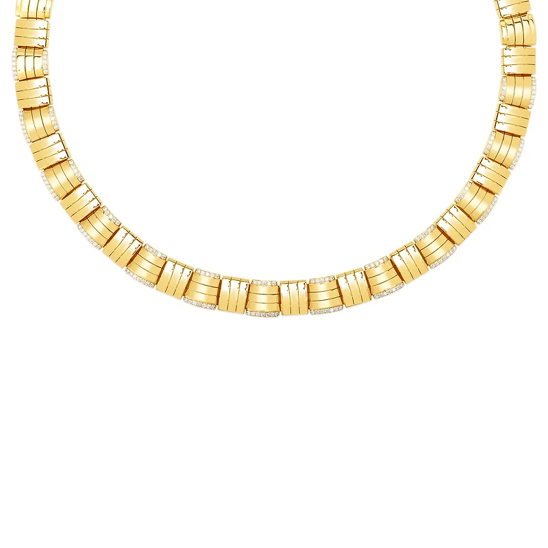 Shop diamond flower neck in Canada | La Maison Monaco