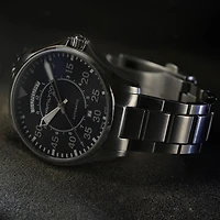 Shop khaki aviation pilot day date auto in Canada | La Maison Monaco