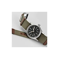 Shop khaki field mechanical 38mm in Canada | La Maison Monaco