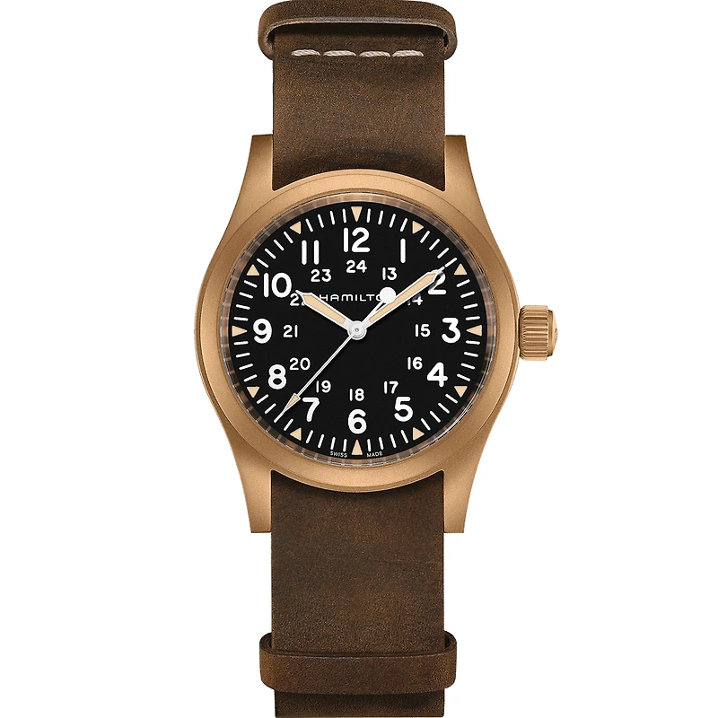 Shop khaki field mechanical bronze in Canada | La Maison Monaco