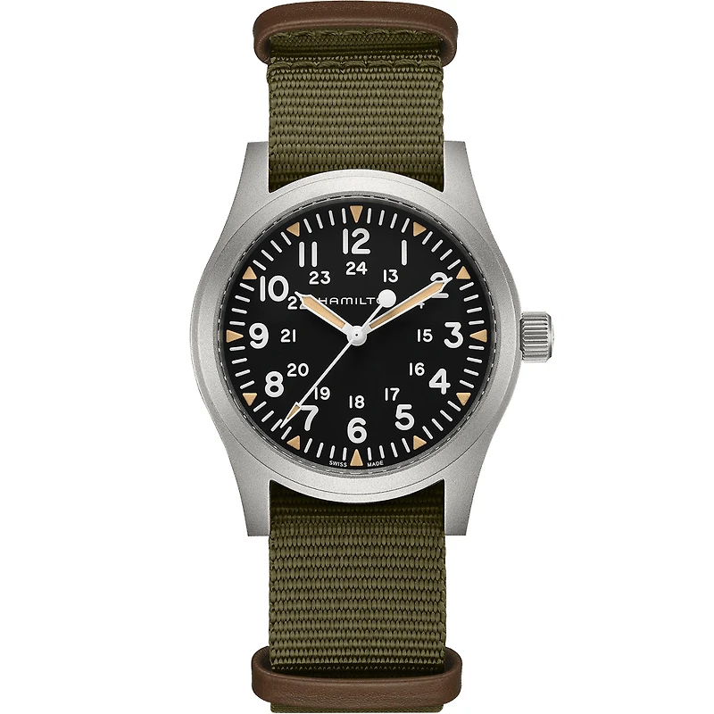 Shop khaki field mechanical 42mm in Canada | La Maison Monaco