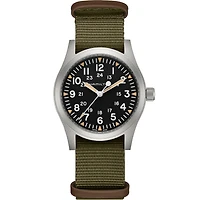 Shop khaki field mechanical 42mm in Canada | La Maison Monaco