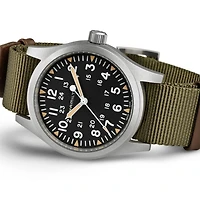 Shop khaki field mechanical 42mm in Canada | La Maison Monaco