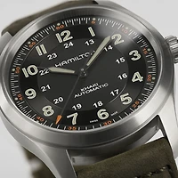 Shop khaki field titanium auto in Canada | La Maison Monaco