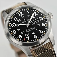 Shop khaki field day date auto in Canada | La Maison Monaco
