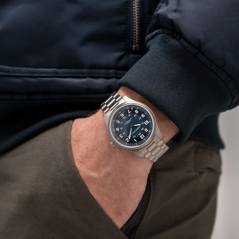 Shop khaki field titanium auto in Canada | La Maison Monaco