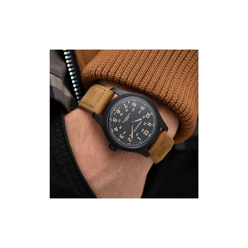 Shop khaki field titanium auto in Canada | La Maison Monaco