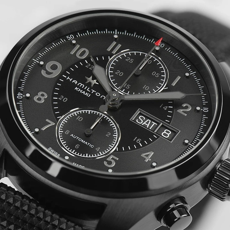 Shop khaki field auto chrono in Canada | La Maison Monaco