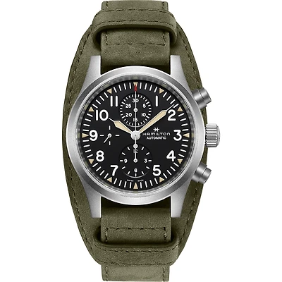 Shop khaki field auto chrono in Canada | La Maison Monaco