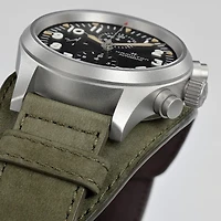 Shop khaki field auto chrono in Canada | La Maison Monaco