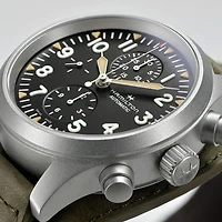 Shop khaki field auto chrono in Canada | La Maison Monaco