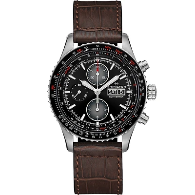 Shop khaki aviation converter auto chrono in Canada | La Maison Monaco