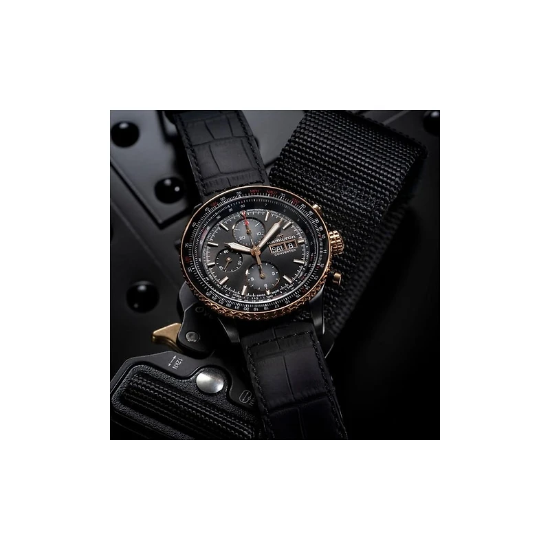 Shop khaki aviation converter auto chrono in Canada | La Maison Monaco