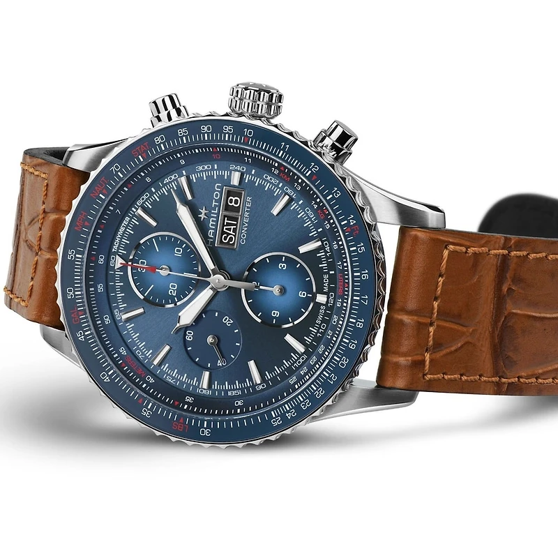 Shop khaki aviation converter auto chrono in Canada | La Maison Monaco