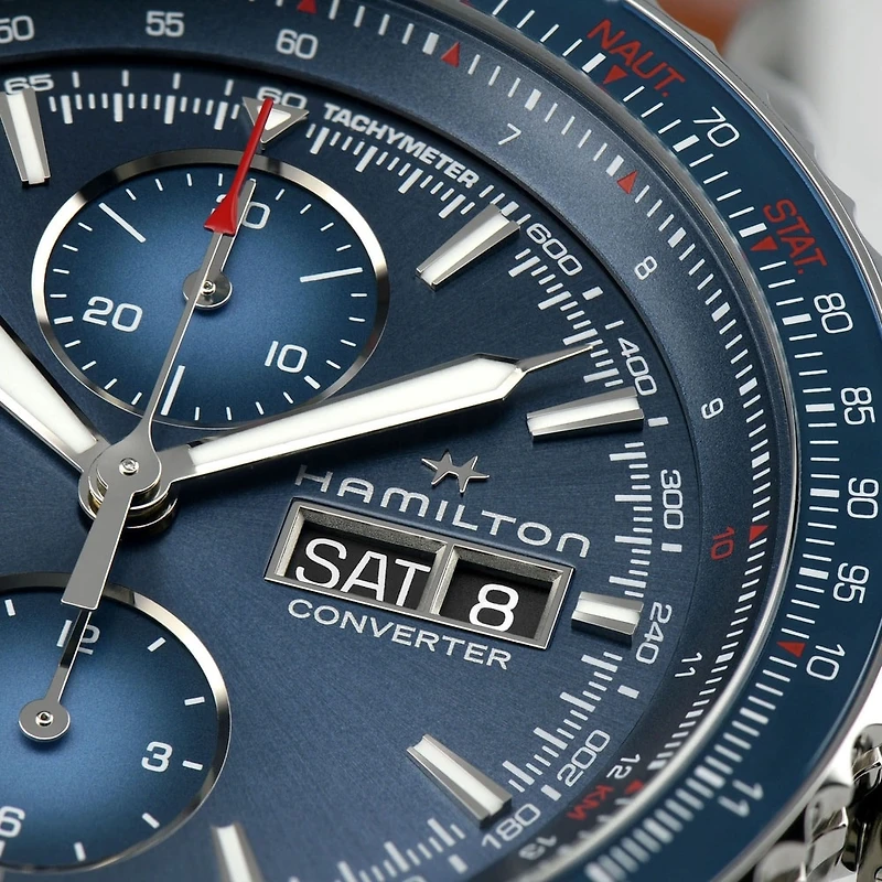 Shop khaki aviation converter auto chrono in Canada | La Maison Monaco