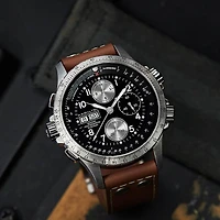 Shop khaki aviation x-wind auto chrono in Canada | La Maison Monaco