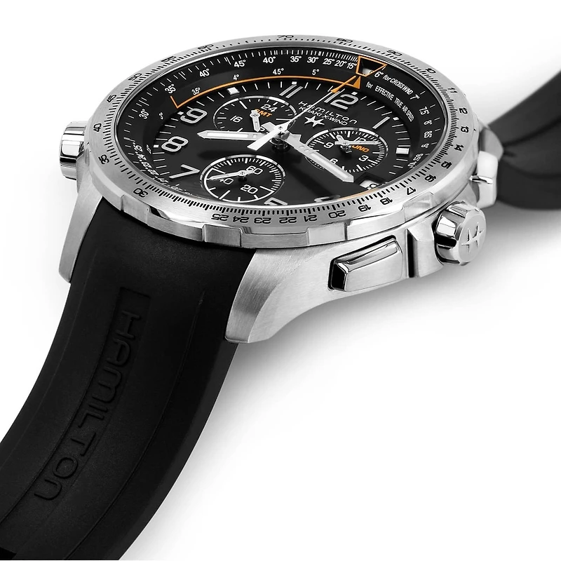 Shop khaki aviation x-wind gmt chrono quartz in Canada | La Maison Monaco