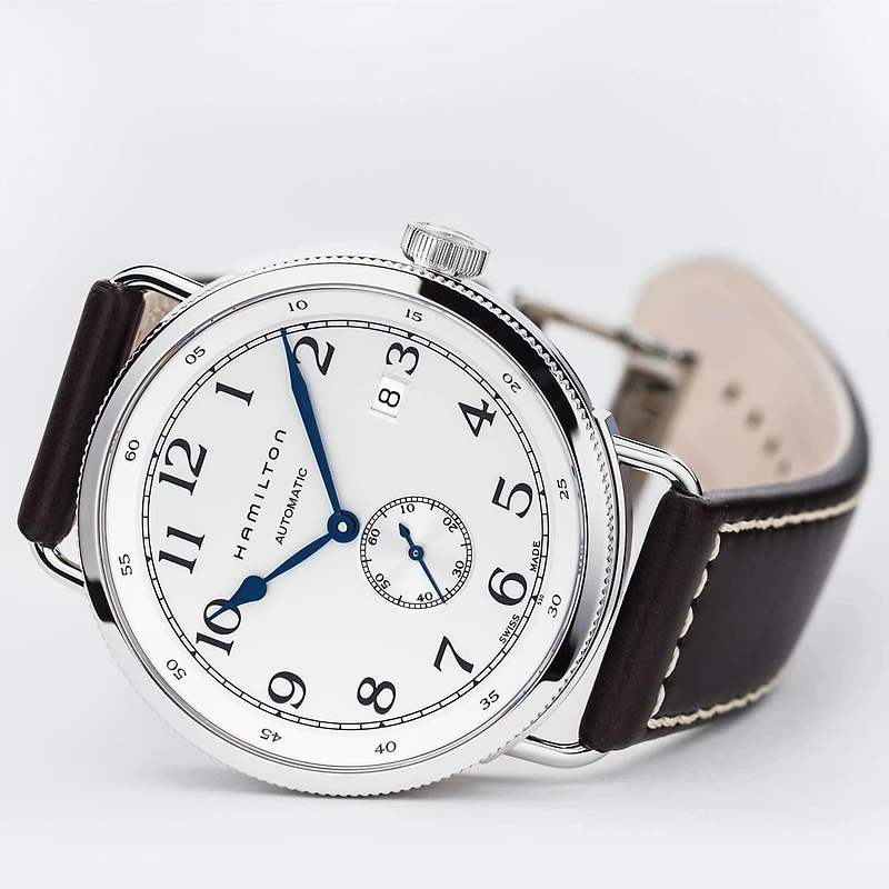 Shop khaki navy pioneer small second auto in Canada | La Maison Monaco