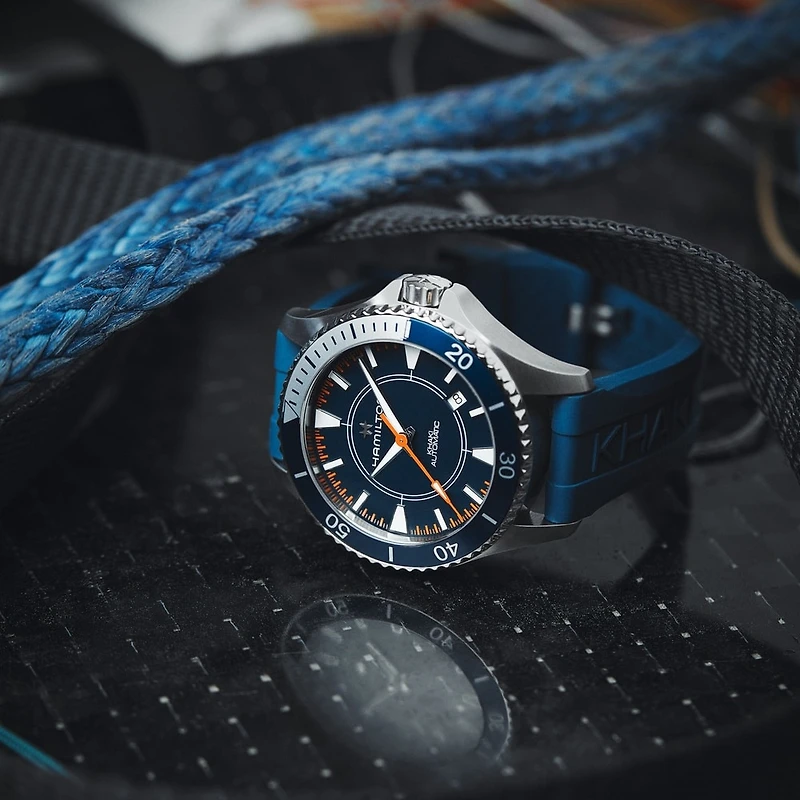 Shop khaki navy scuba auto syroco special edition in Canada | La Maison Monaco