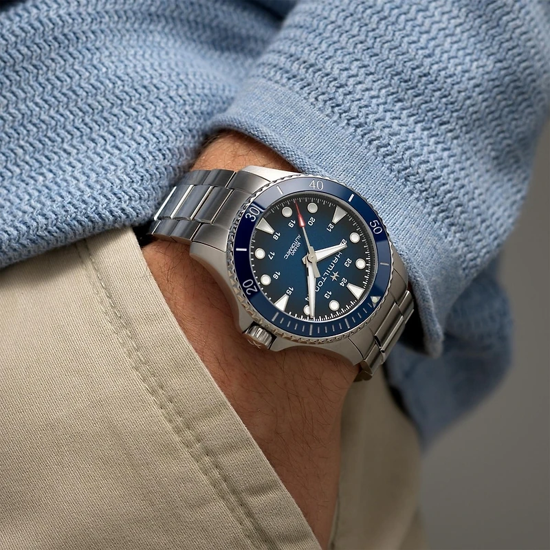 Shop khaki navy scuba auto in Canada | La Maison Monaco