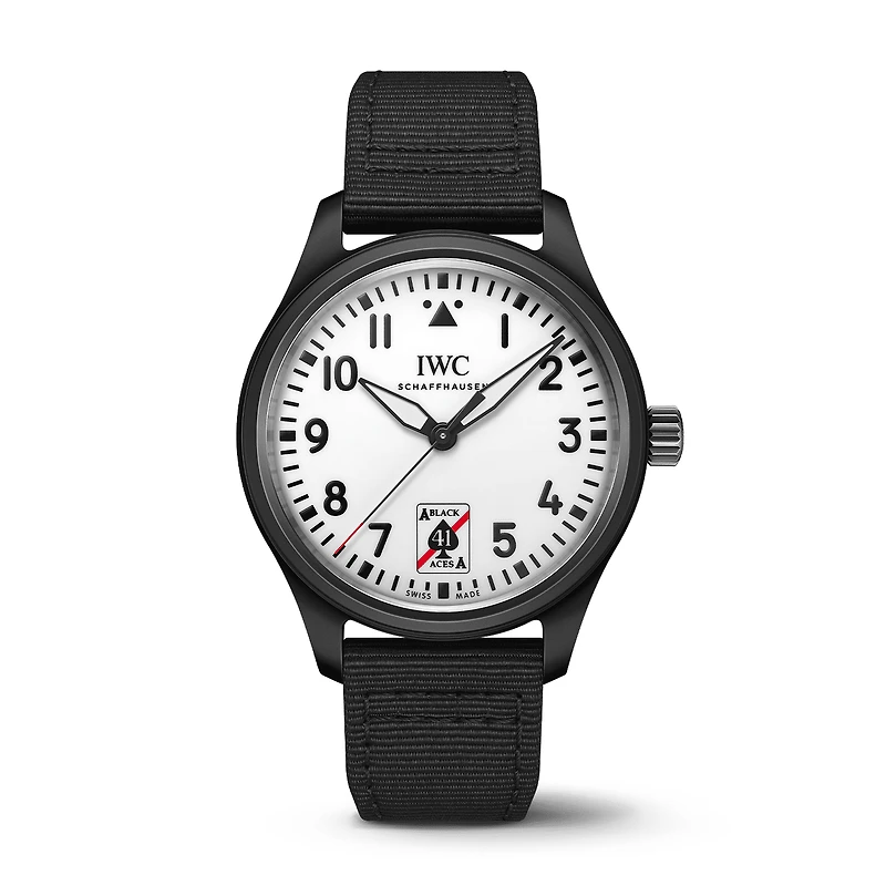 Shop pilot’s watch automatic 41 black aces in Canada | La Maison Monaco