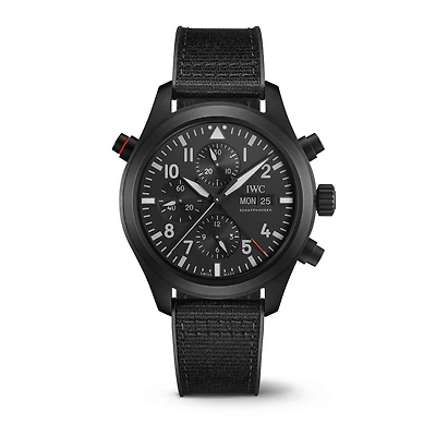 Shop pilot’s watch double chronograph top gun ceratanium® in Canada | La Maison Monaco