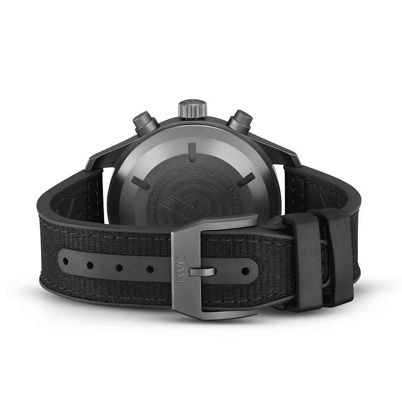 Shop pilot’s watch double chronograph top gun ceratanium® in Canada | La Maison Monaco