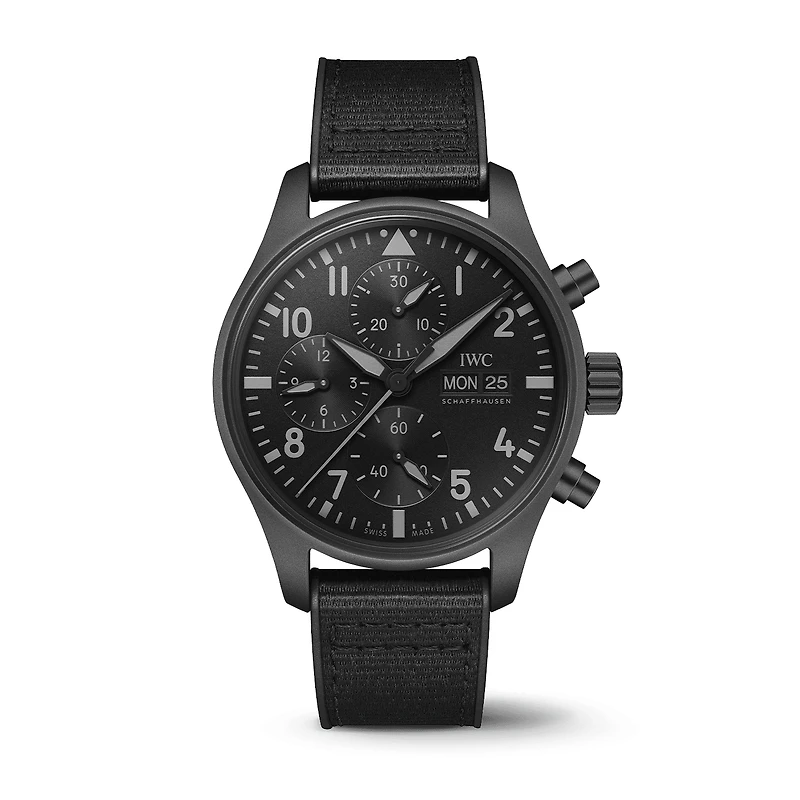 Shop pilot’s watch chronograph 41 top gun ceratanium® in Canada | La Maison Monaco