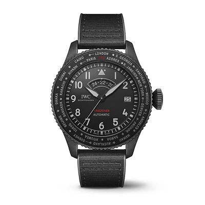 Shop pilot’s watch timezoner top gun ceratanium® in Canada | La Maison Monaco